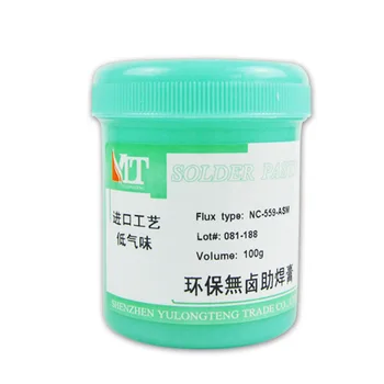 100g de resina de Fluxo de Solda NC 559 ASM SMD Ambientalmente amigável halogênio-livre de solda BGA Graxa SMT Ferramenta de Reparo de Solda 0