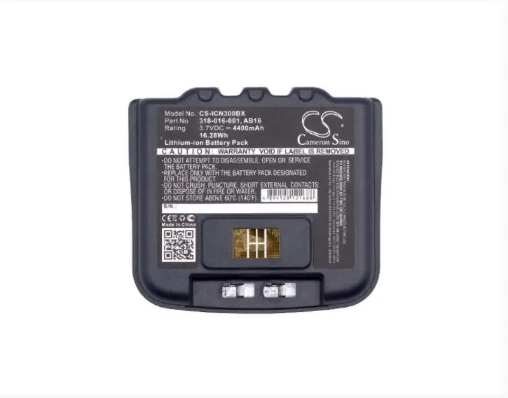 Cameron Sino 4400mAh bateria para INTERMEC CN3 CN3E CN4 CN4E 318-016-001 318-016-002 AB15 AB16 AB9 de código de Barras, Scanner Bateria